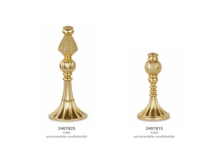 Candelabro Oro