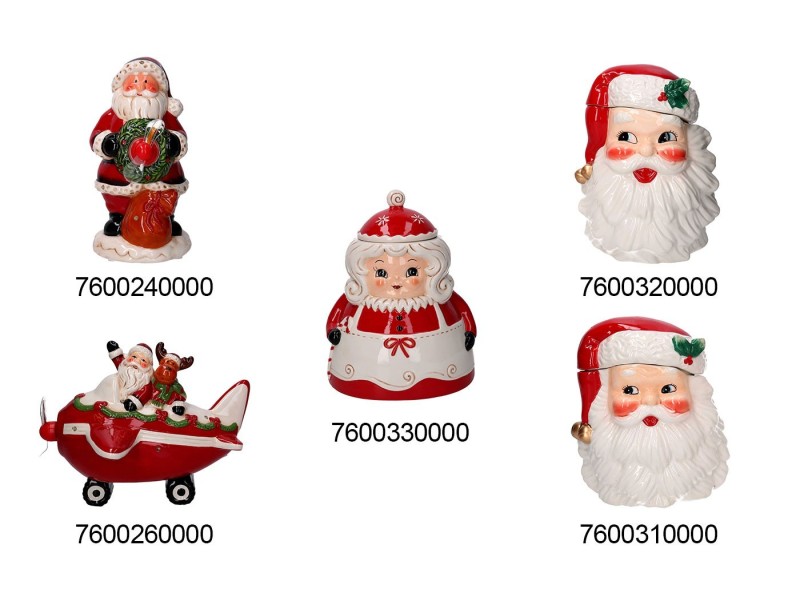 Babbo Natale Ceramica