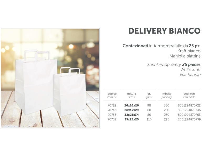 SHOPPER DELIVERY BIANCO