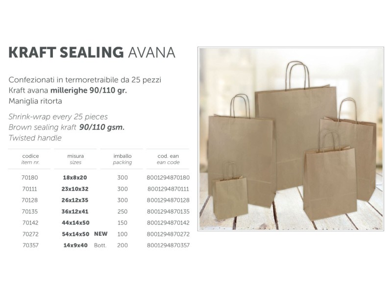 SHOPPER AVANA SEALING