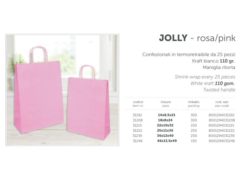 SHOPPER JOLLY ROSA