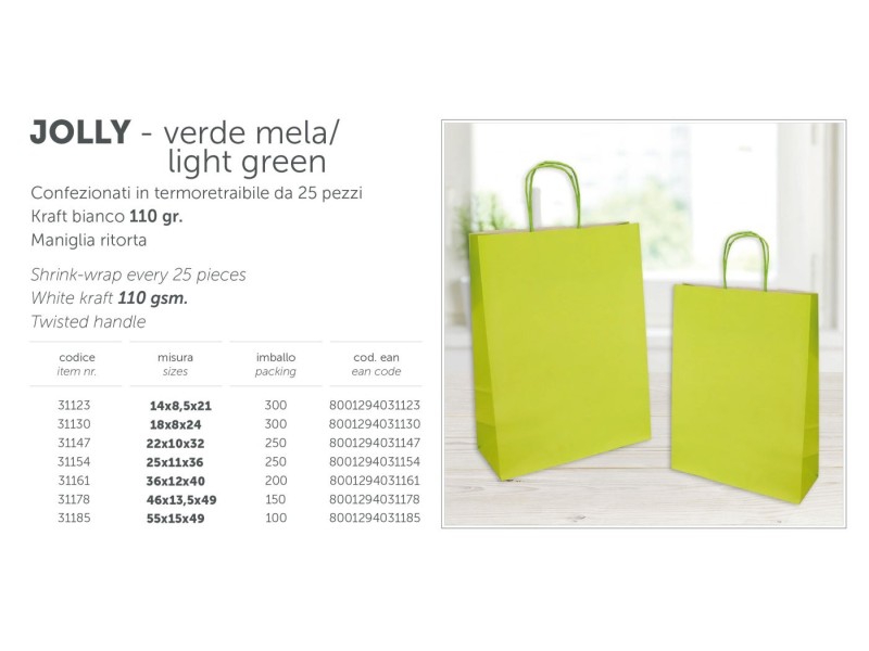 SHOPPER JOLLY VERDINO 