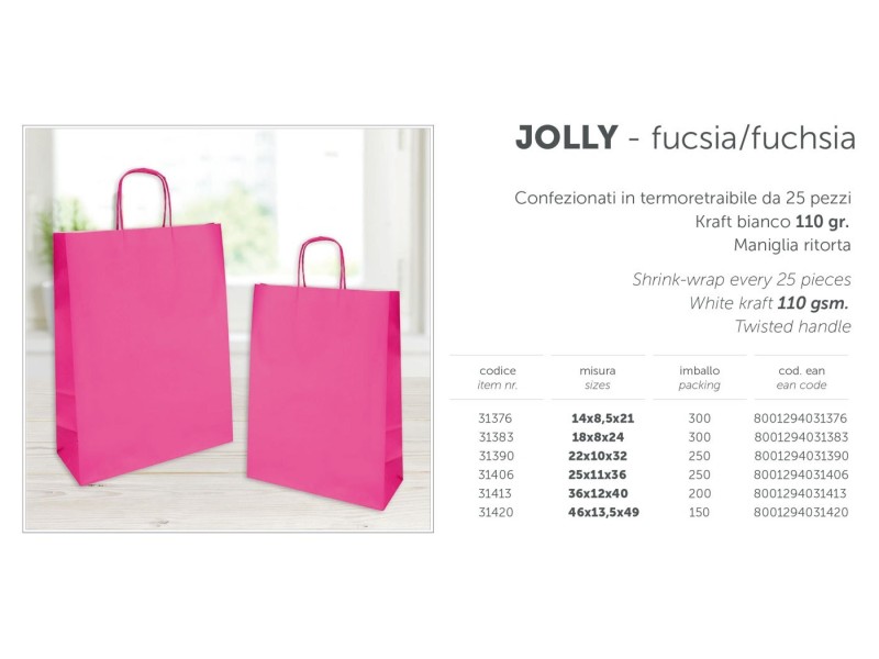 SHOPPER JOLLY FUXIA